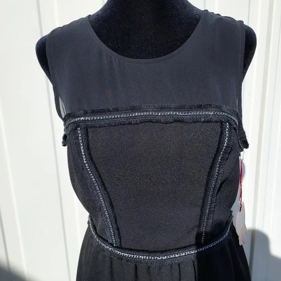 NWT Vera Wang Junior Princess Dress Size 7 Black - Picture 3 of 11